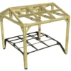 Pergola En Bois Traité Autoclave Autoportée Toit Double Pente - 3 M -Jardelix Soldes Magasin 3x3 2pents pergola bois plongeant