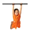 Barre De Gymnastique En Inox Anthracite Pour Aire De Jeux -Jardelix Soldes Magasin accessoire portique de jeux