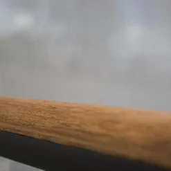 Rocking Chair D’Extérieur En Aluminium Et Textilène Honfleur -Jardelix Soldes Magasin accoudoir bois fauteuil jardin rocking chair