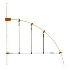 Corde Tibétaine Agrès Pour Aire De Jeux EVO