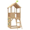 Aire De Jeux En Bois : Cabane Et Mur D’escalade – TP Treehouse -Jardelix Soldes Magasin aire de jeux en bois enfants 1