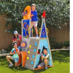 KidKraft Aire De Jeux En Bois Nerf Scout Defense Post