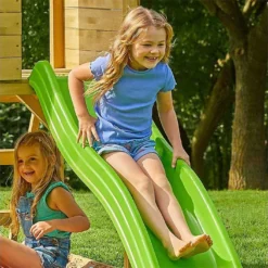 Aire De Jeux En Bois : Cabane, Toboggan Et Portique – TP Treehouse -Jardelix Soldes Magasin aire de jeux toboggan 2