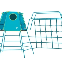 Aire De Jeux D’extérieur Avec Cabane Et Filet à Grimper - TP Explorer