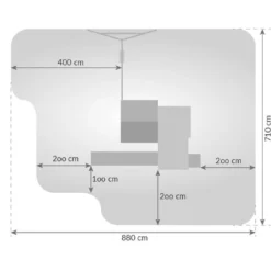 Aire De Jeux Move MySide : Cabane + Toboggan + Portique Balançoires -Jardelix Soldes Magasin aire jeux bois fungoo move myside toboggan portique cabane 9