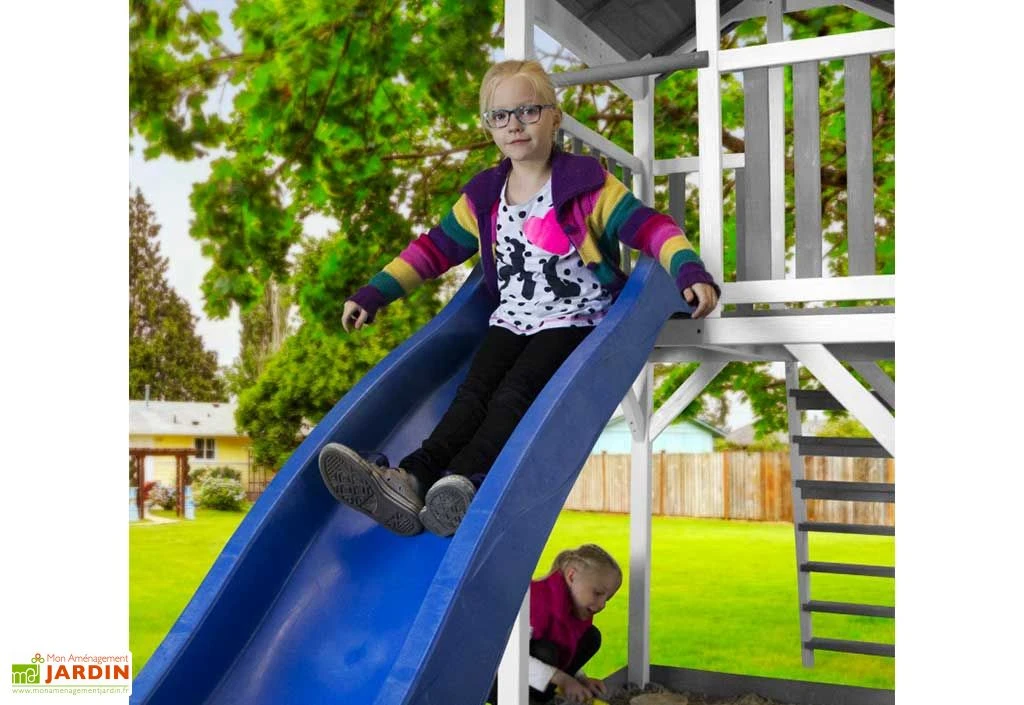 Axi Aire De Jeux En Bois De Hemlock Avec Toboggan Beach Tower 4 Axi Aire De Jeux En Bois De Hemlock Avec Toboggan Beach Tower – Image 2