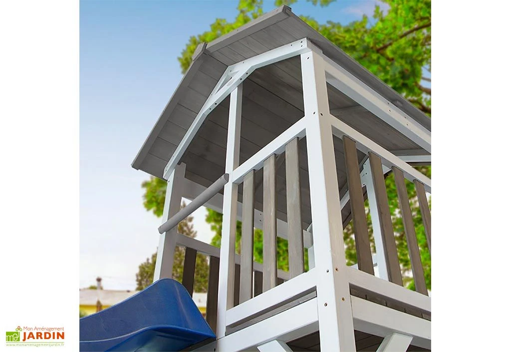 Axi Aire De Jeux En Bois De Hemlock Avec Toboggan Beach Tower 5 Axi Aire De Jeux En Bois De Hemlock Avec Toboggan Beach Tower – Image 3