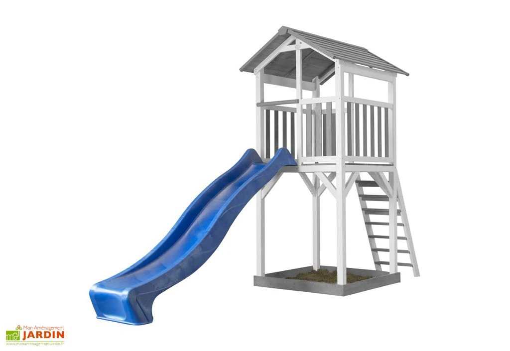 Axi Aire De Jeux En Bois De Hemlock Avec Toboggan Beach Tower 3 Axi Aire De Jeux En Bois De Hemlock Avec Toboggan Beach Tower