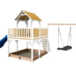 Axi Aire De Jeux En Bois De Hemlock Toboggan Et Portique Balançoire Atka 11 Axi Aire De Jeux En Bois De Hemlock Toboggan Et Portique Balançoire Atka -Jardelix Soldes Magasin aire jeux bois hemlock toboggan portique balanc oire atka 5