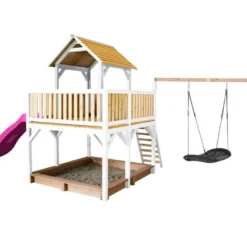 Axi Aire De Jeux En Bois De Hemlock Toboggan Et Portique Balançoire Atka 12 Axi Aire De Jeux En Bois De Hemlock Toboggan Et Portique Balançoire Atka -Jardelix Soldes Magasin aire jeux bois hemlock toboggan portique balanc oire atka 6