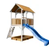 Axi Aire De Jeux En Bois De Hemlock Avec Toboggan Safari Pumba Play Tower -Jardelix Soldes Magasin aire jeux bois hemlock toboggan safari pumba play tower