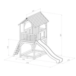 Axi Aire De Jeux En Bois De Hemlock Avec Toboggan Safari Pumba Play Tower 7 Axi Aire De Jeux En Bois De Hemlock Avec Toboggan Safari Pumba Play Tower -Jardelix Soldes Magasin aire jeux bois hemlock toboggan safari pumba play tower 2