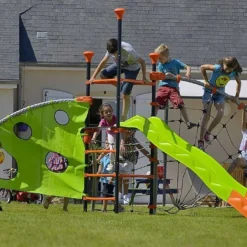 Aire De Jeux EVO-Kids Avec 5 Agrès