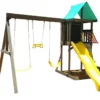 Aire De Jeux Kidkraft Bois De Cèdre Newport : Balançoires Toboggan -Jardelix Soldes Magasin aire jeux kidkraft bois cedre balancoires toboggan newport 2