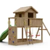 Aire De Jeux Portique En Bois De Pin Traité Fungoo Galaxy L -Jardelix Soldes Magasin aire jeux portique balancoire fungoo galaxy