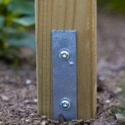 Aire De Jeux Avec Portique Et Corde à Nœuds En Bois De Pin Traité Gaia -Jardelix Soldes Magasin aire jeux portique corde n uds bois pin traite gaia 4