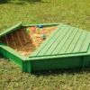 Bac A Sable Bois Hexagonal + Couvercle -Jardelix Soldes Magasin bac a sable 5