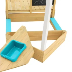 Bac à Sable En Bois Coulissant Pour Enfants – TP Bateau Pirate Ahoy -Jardelix Soldes Magasin bac a sable bac de rangement