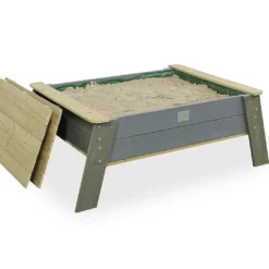 EXIT TOYS Table De Jardin En Bois Enfant Bac à Sable – Aksent XL
