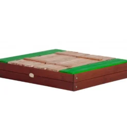 Axi Bac à Sable Avec Bancs En Bois De Hemlock Ella XL 120 X 120 Cm -Jardelix Soldes Magasin bac sable bancs bois hemlock ella xl 120x120cm 1