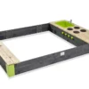 EXIT TOYS Bac à Sable Avec Cuisine En Bois De Cèdre Aksent 140 X 200 Cm -Jardelix Soldes Magasin bac sable cuisine bois cedre aksent 140 200 cm 6