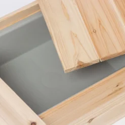 Pinolino Bac à Sable En Bois 120 L 118 X 112 Cm – Lennart -Jardelix Soldes Magasin bacs plastique refermable bac a sable bois 120l