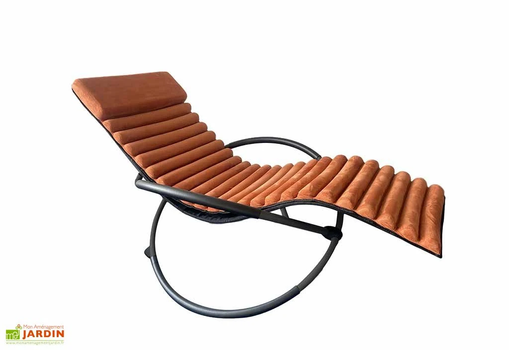 Bain De Soleil Design En Aluminium Swing Luxe 74 X 166 Cm 6 Bain De Soleil Design En Aluminium Swing Luxe 74 X 166 Cm – Image 4