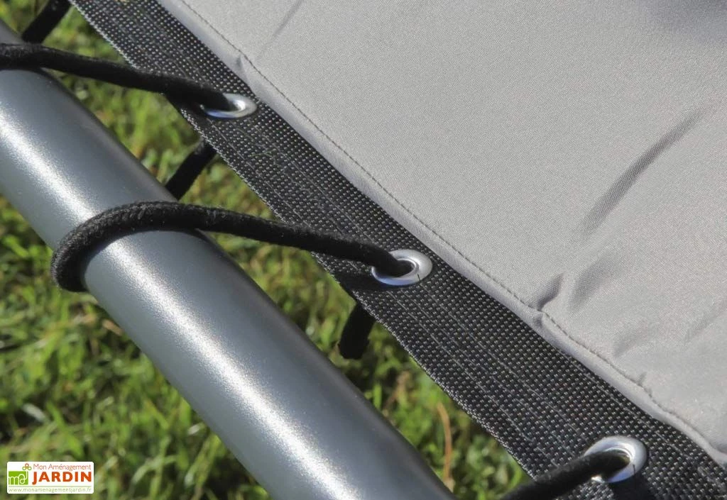 Balancelle Celest Acier Ombrelle Orientable 4 Balancelle Celest Acier Ombrelle Orientable – Image 2