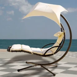 Balancelle Celest Acier Ombrelle Orientable 10 Balancelle Celest Acier Ombrelle Orientable -Jardelix Soldes Magasin balancelles celest