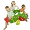 Jeu Ă Ressort Grenouille 4 Places 1 Jeu Ă Ressort Grenouille 4 Places -Jardelix Soldes Magasin balancoire bascule grenouille 4 enfants 1