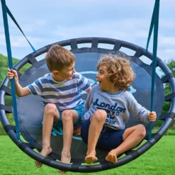 Balançoire Nid D’oiseau En PVC – Nest -Jardelix Soldes Magasin balancoire jeu exterieur nid oiseau