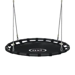 Axi Portique Balançoire Nid D’oiseau En Acier – 238 X 210 X 218 Cm 8 Axi Portique Balançoire Nid D’oiseau En Acier – 238 X 210 X 218 Cm -Jardelix Soldes Magasin balancoire nid oiseau enfant ronde