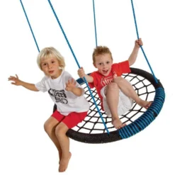 Balançoire Nid D'Oiseau Oval 108 X 83,5 Cm (2 Coloris) -Jardelix Soldes Magasin balancoire nid oval 2