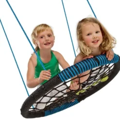 Balançoire Nid D'Oiseau Oval 108 X 83,5 Cm (2 Coloris) -Jardelix Soldes Magasin balancoire nid oval 3
