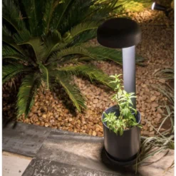 Pot De Fleurs Pour Balise Extérieure à LED Grow - ⌀ 15,5 Cm -Jardelix Soldes Magasin balise exterieure avec pot fleurs