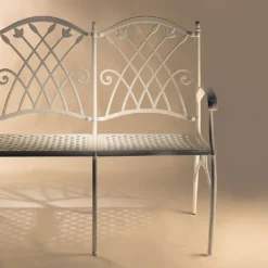 Banc En Aluminium Puerto 2 Places -Jardelix Soldes Magasin banc jardin aluminium puerto