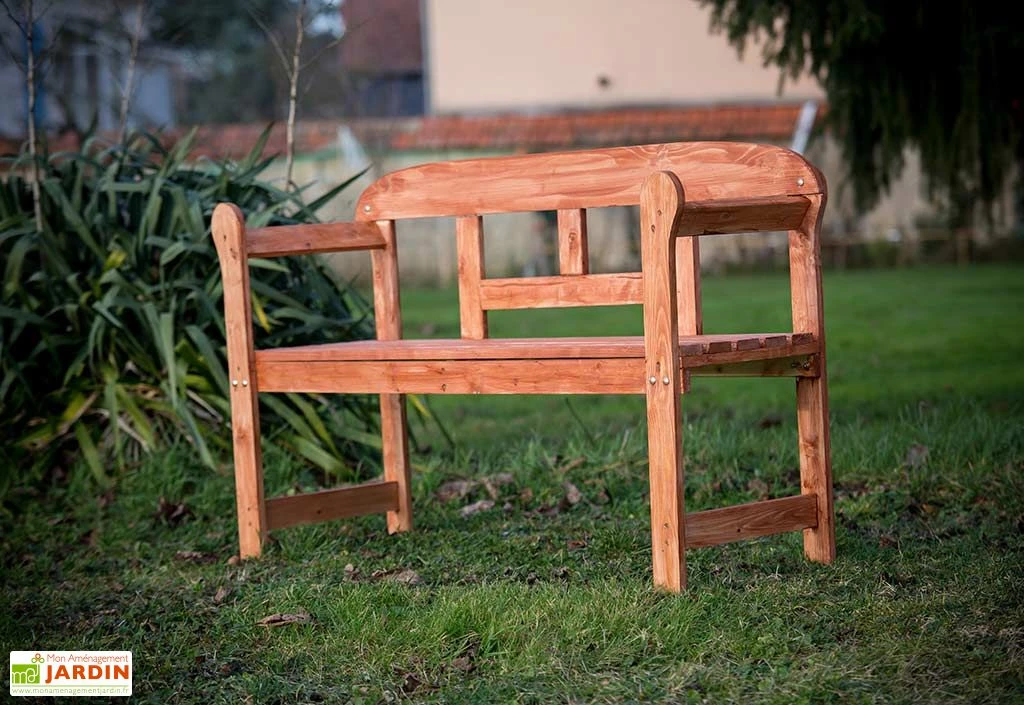 Banc De Jardin Bois 2 Places 125 Cm Emma 3 Banc De Jardin Bois 2 Places 125 Cm Emma