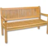Banc De Jardin En Bois De Teck Gentle 55 X 150 Cm -Jardelix Soldes Magasin banc jardin bois teck gentle 55x150cm