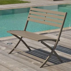 Banc Pliant En Aluminium Marius