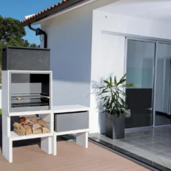 Barbecue Design En Béton LIV03 -Jardelix Soldes Magasin barbecue beton blive design 1