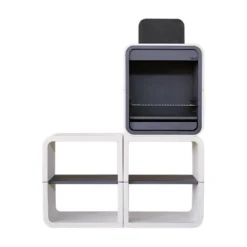 Barbecue Design En Béton SUN03 -Jardelix Soldes Magasin barbecue beton metal sun03