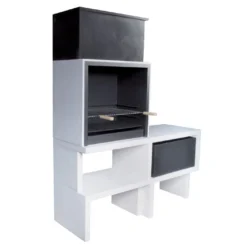 Barbecue Design En Béton LIV03 -Jardelix Soldes Magasin barbecue beton modulable liv03 2