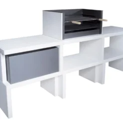 Barbecue Design En Béton LIV06 -Jardelix Soldes Magasin barbecue beton modulable liv06 2