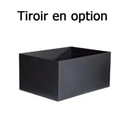 Barbecue Design En Béton LIV02 -Jardelix Soldes Magasin barbecue beton modulable tiroir