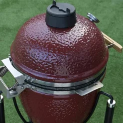 Barbecue Kamado En Céramique Monolith Junior ⌀ 47 Cm -Jardelix Soldes Magasin barbecue ceramique monolith junior rouge