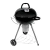 Barbecue Au Charbon Sur Chariot York Compact – 65 X 68 X 108 Cm -Jardelix Soldes Magasin barbecue charbon chariot york compact noir