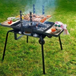 Barbecue Braséro Charbon De Bois Junior Luxe