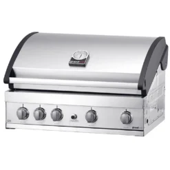 Barbecue Gaz Encastrable En Acier Inoxydable Elite G4 Built-In -Jardelix Soldes Magasin barbecue gaz grandhall elite encastrable g4 10