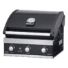 Barbecue Gaz Encastrable Acier Noir Premium G3 Built-In -Jardelix Soldes Magasin barbecue gaz grandhall premium encastrable g3 10