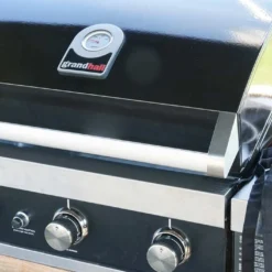 Barbecue Gaz Encastrable Acier Noir Premium G3 Built-In 13 Barbecue Gaz Encastrable Acier Noir Premium G3 Built-In -Jardelix Soldes Magasin barbecue gaz grandhall premium encastrable g3 3